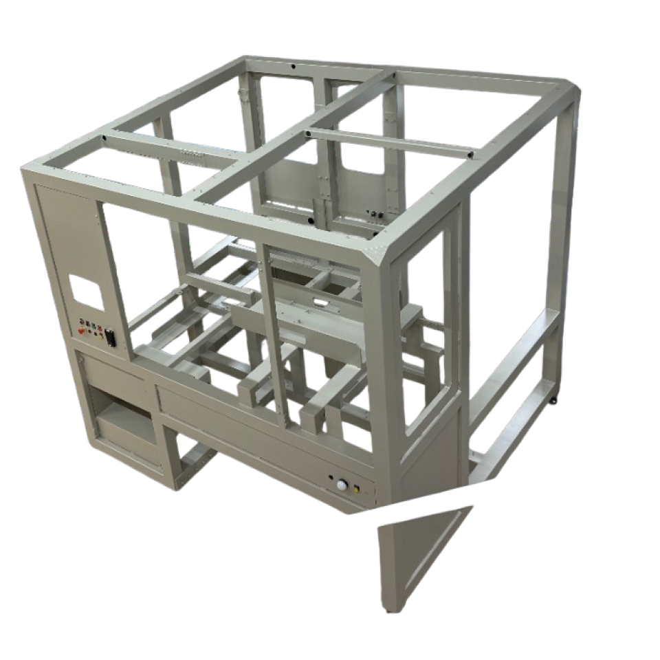 Chassie mécano-soudé pour grande précision et soudure TIG